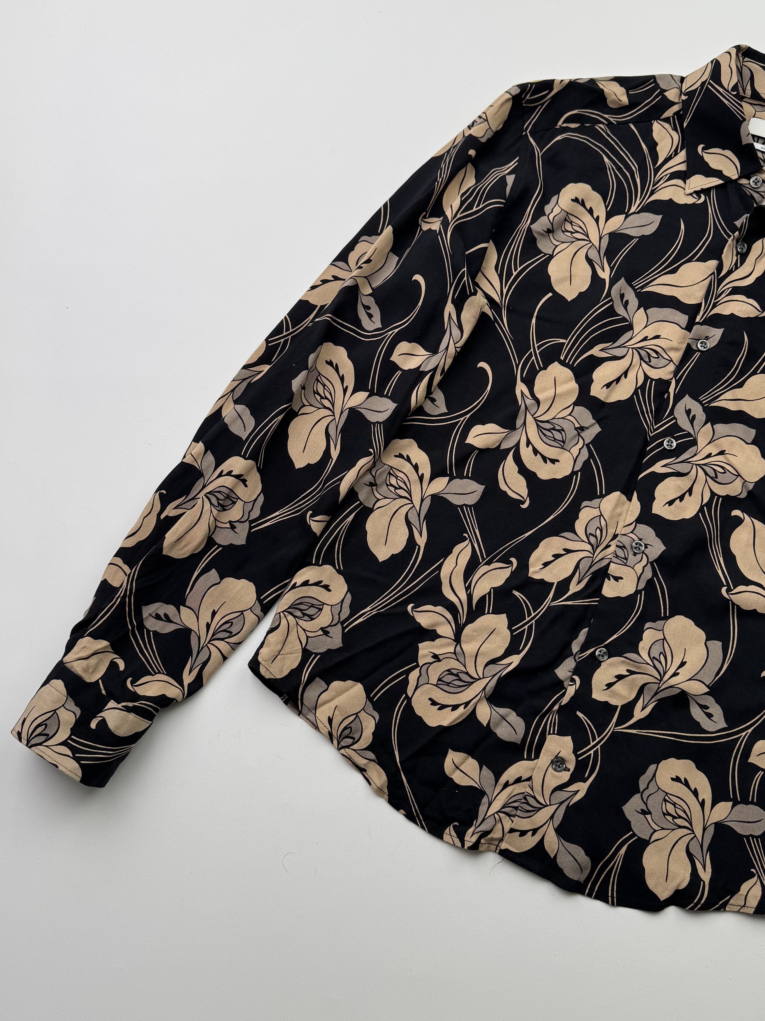 Reiss Reiss Viscose Shirt Long Sleeve (145) Size US M / EU 48-50 / 2 - 2 Thumbnail