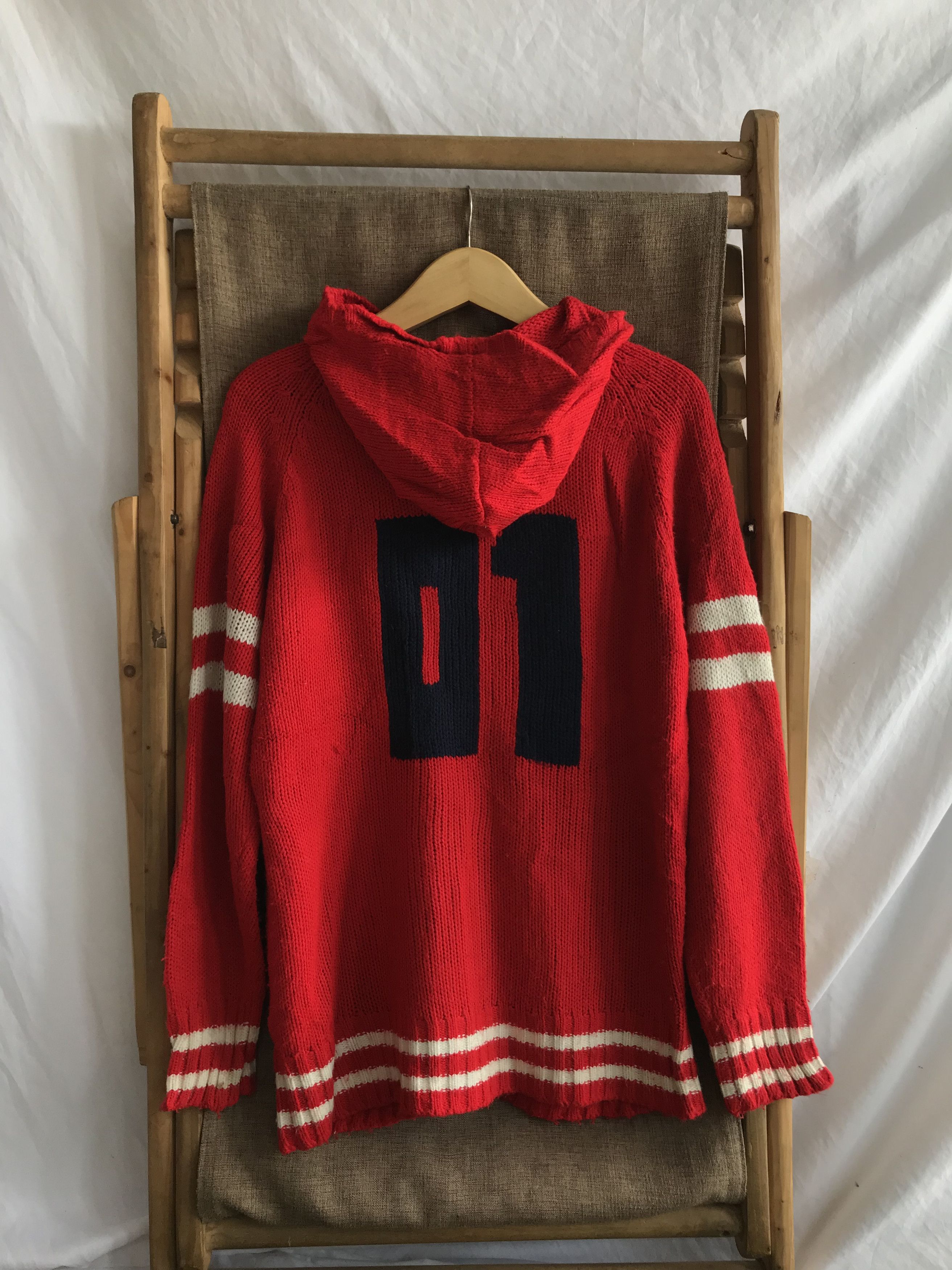Hysteric Glamour × Japanese Brand × PPFM Ronettes Japanese "LA" Print Knitted Zip Hoodie Size US M / EU 48-50 / 2 - 4 Thumbnail