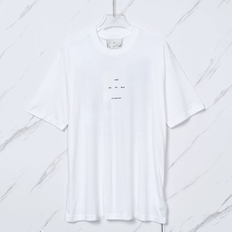 Song For The Mute Song For The Mute logo print T-shirt Size US S / EU 44-46 / 1 - 1 Thumbnail