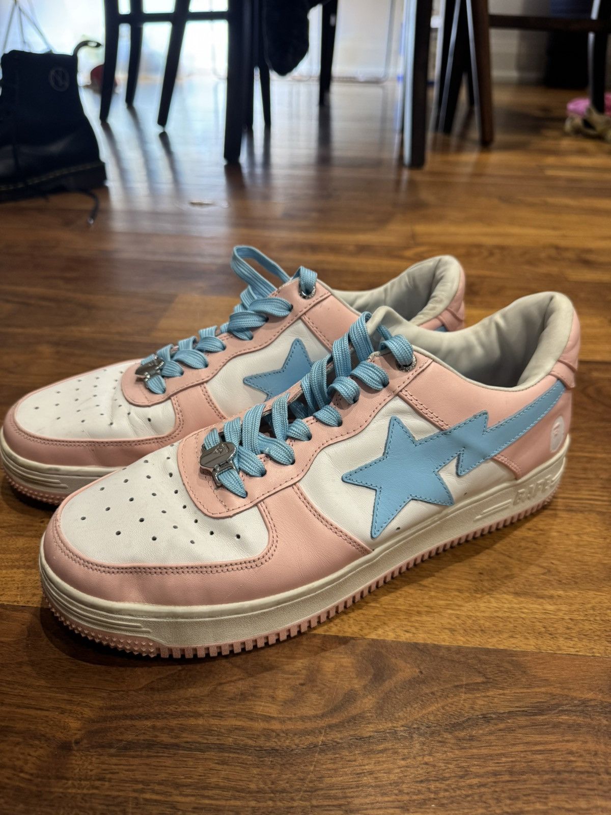 Bape Bapesta - Pastel Pink Size US 11 / EU 44 - 4 Thumbnail