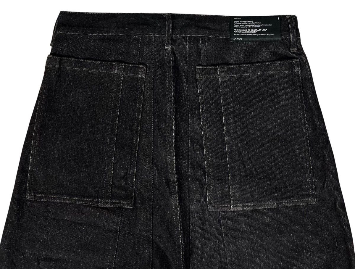 Julius JULIUS “EXHIBITION SAMPLE” Layered Denim Avant Garde Archive Size US 34 / EU 50 - 6 Thumbnail
