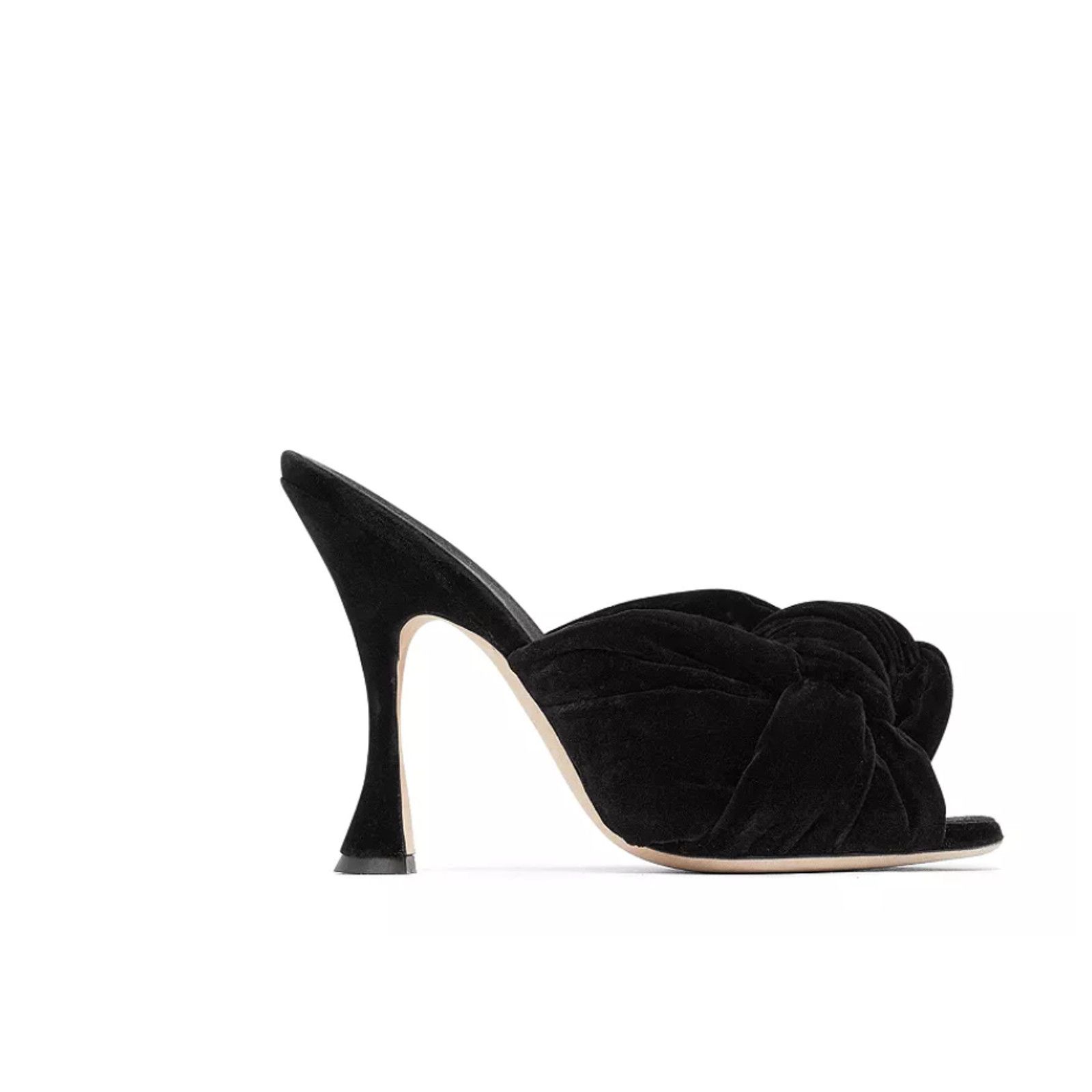 Giambattista Valli Giambattista Valli Slip on High Heel Sandals Black Size 39.5 Size US 9.5 / IT 39.5 - 1 Preview