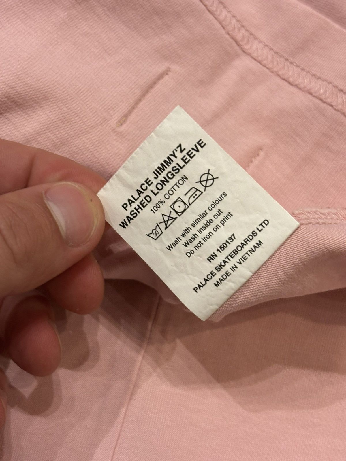Palace Palace Jimmy’z Washed LS Tee Size US XL / EU 56 / 4 - 6 Thumbnail