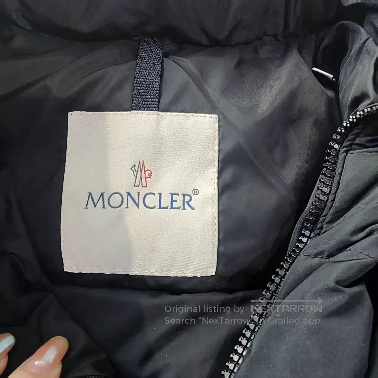 Moncler Moncler Black Hooded Down Jacket Size M. Size US M / EU 48-50 / 2 - 3 Thumbnail
