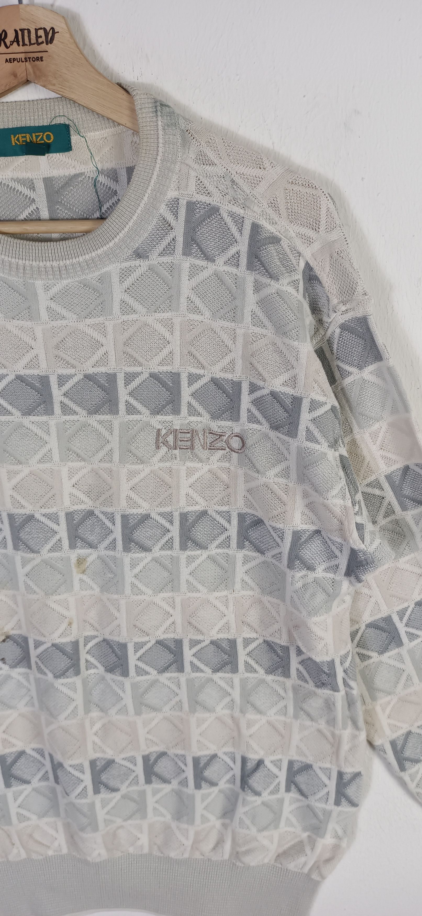 Japanese Brand × Kenzo Vintage💥 Kenzo Golf Men Sweatshirt Size US L / EU 52-54 / 3 - 5 Thumbnail