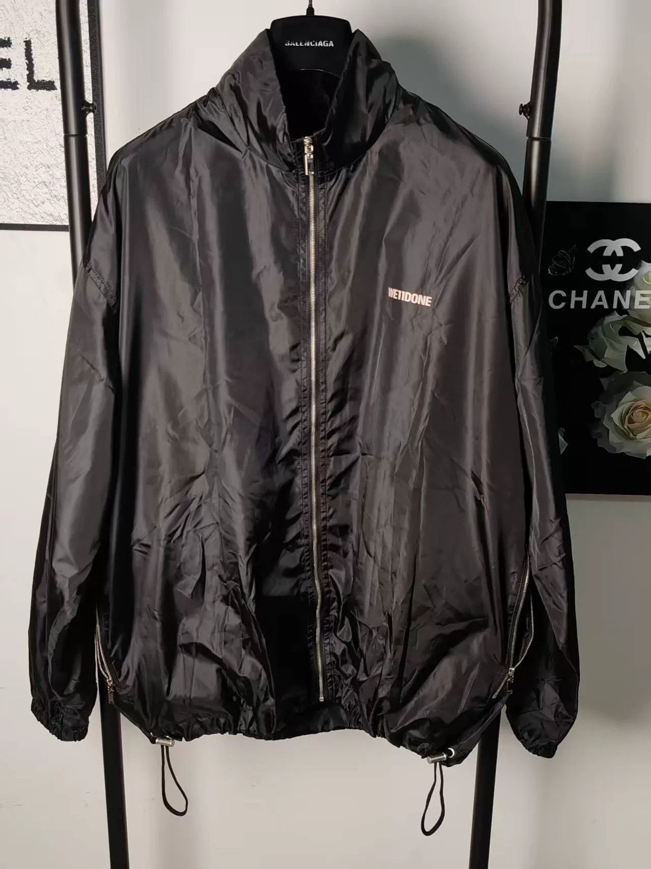 WE11DONE We11done Black Nylon Jacket Size US M / EU 48-50 / 2 - 1 Thumbnail