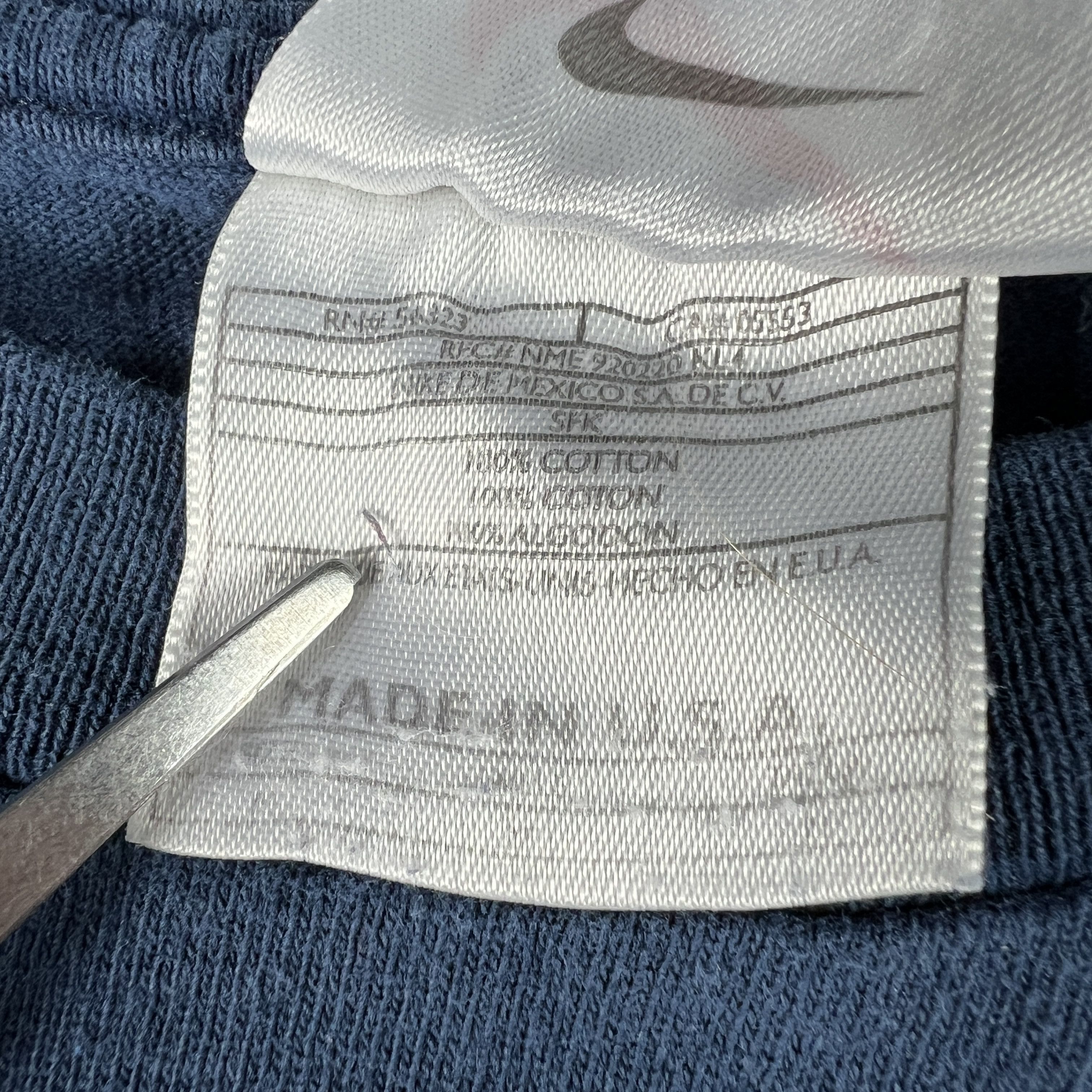 Nike × Vintage VTG Nike Swoosh Shirt Double Sided Short Sleeve Tee USA Made Size US M / EU 48-50 / 2 - 6 Thumbnail