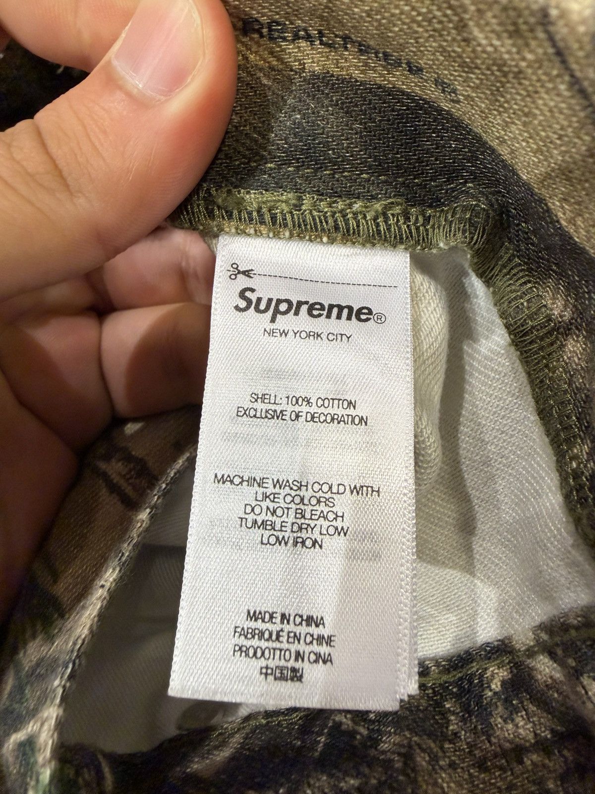 Supreme Supreme Woodland Camo Baggy Pants Size US 34 / EU 50 - 4 Thumbnail