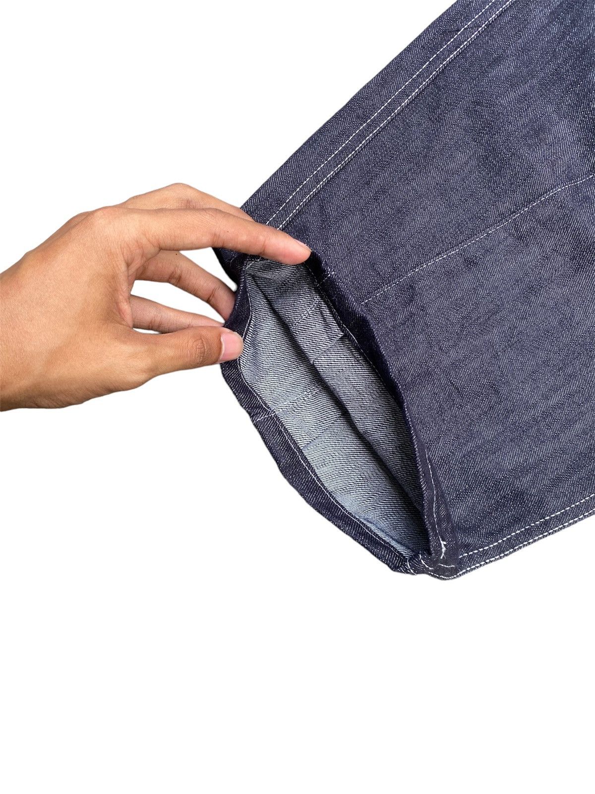 Japanese Brand 2Spoon Balloon Indigo Denim Size US 34 / EU 50 - 5 Thumbnail