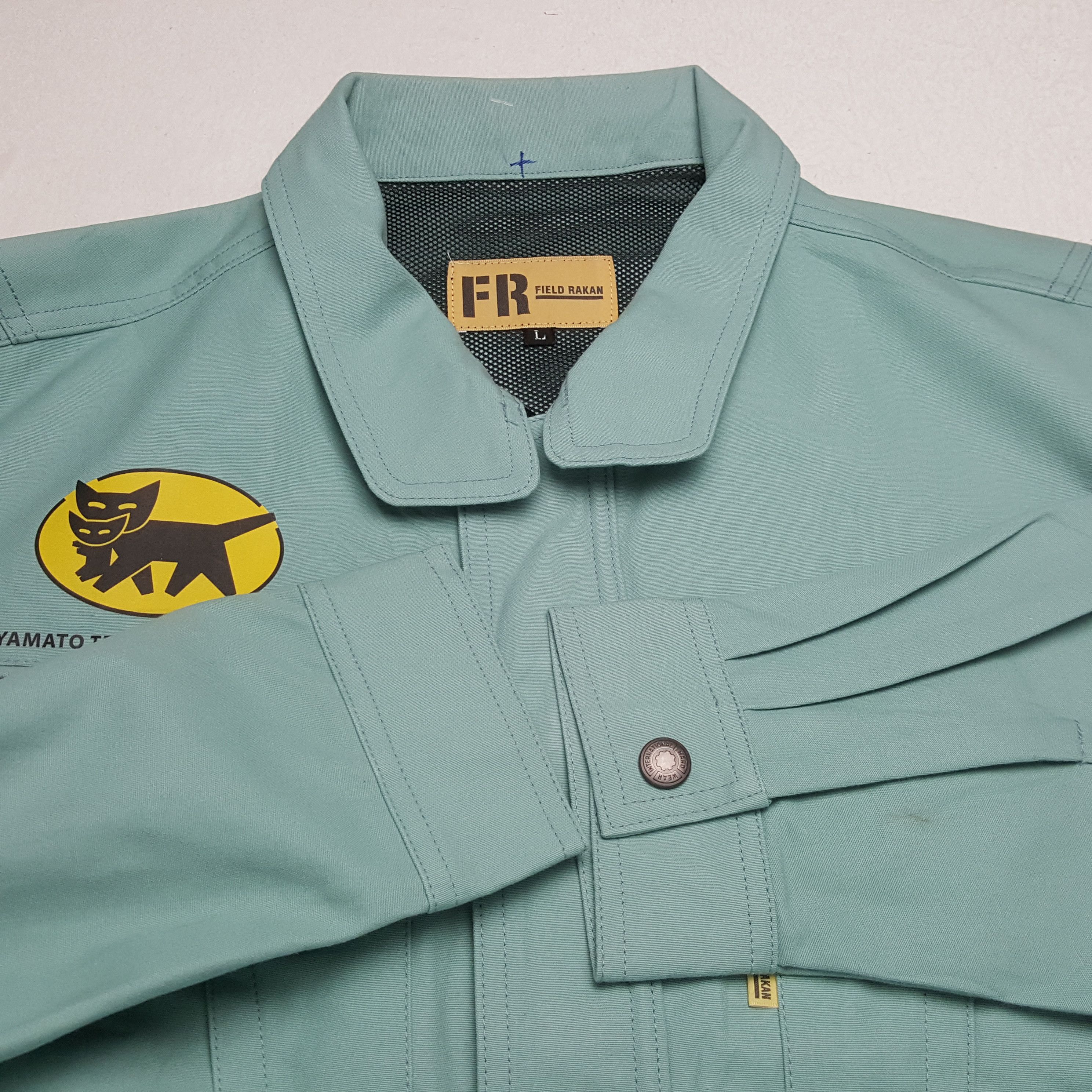 Japanese Brand × Vintage YAMATO TRANSPORT Japanese Workwear Style Custom Jacket Size US M / EU 48-50 / 2 - 10 Thumbnail
