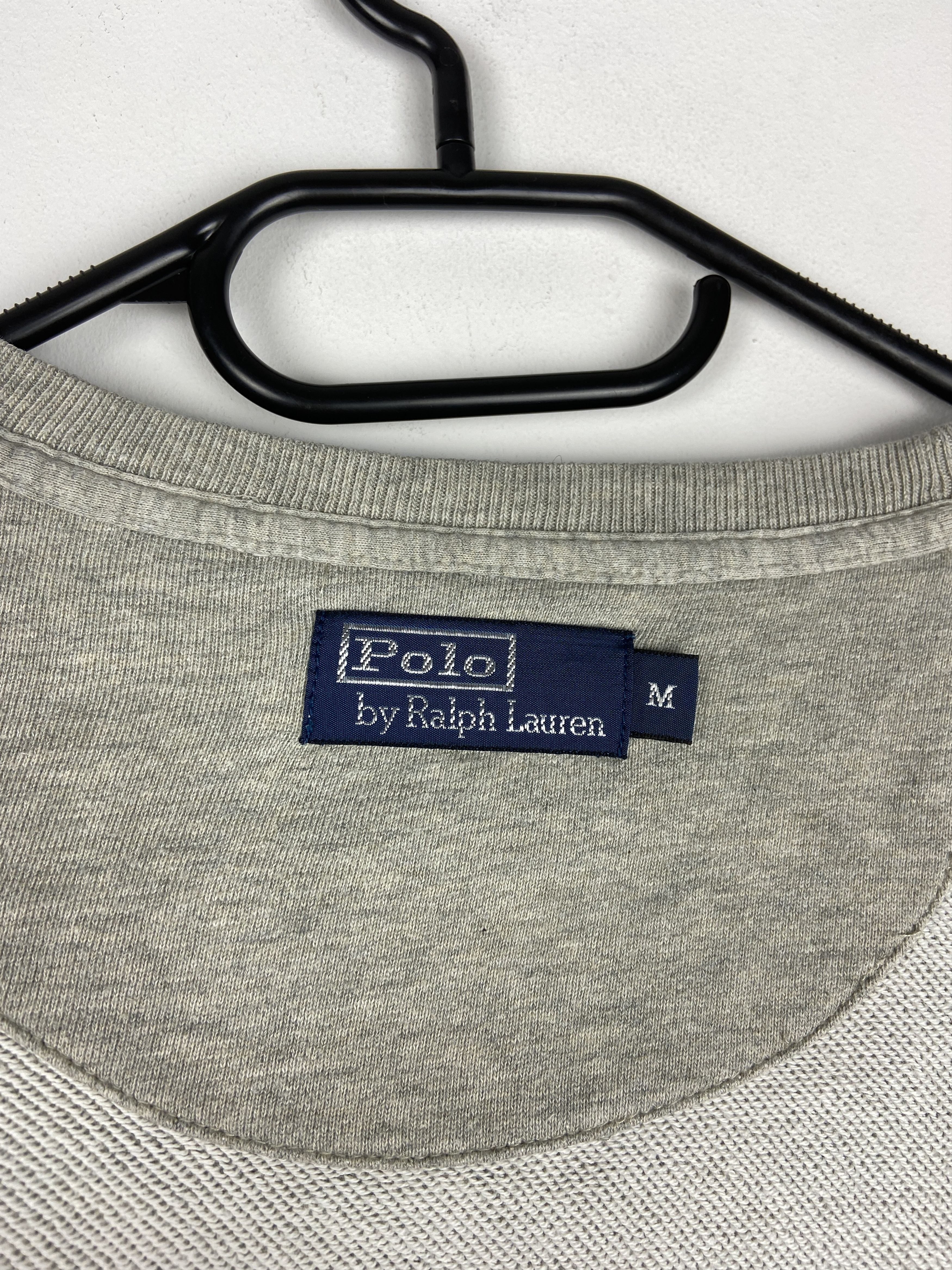 Polo Ralph Lauren 90s Vintage Polo Ralph Lauren Logo Sweatshirt Size US M / EU 48-50 / 2 - 6 Thumbnail
