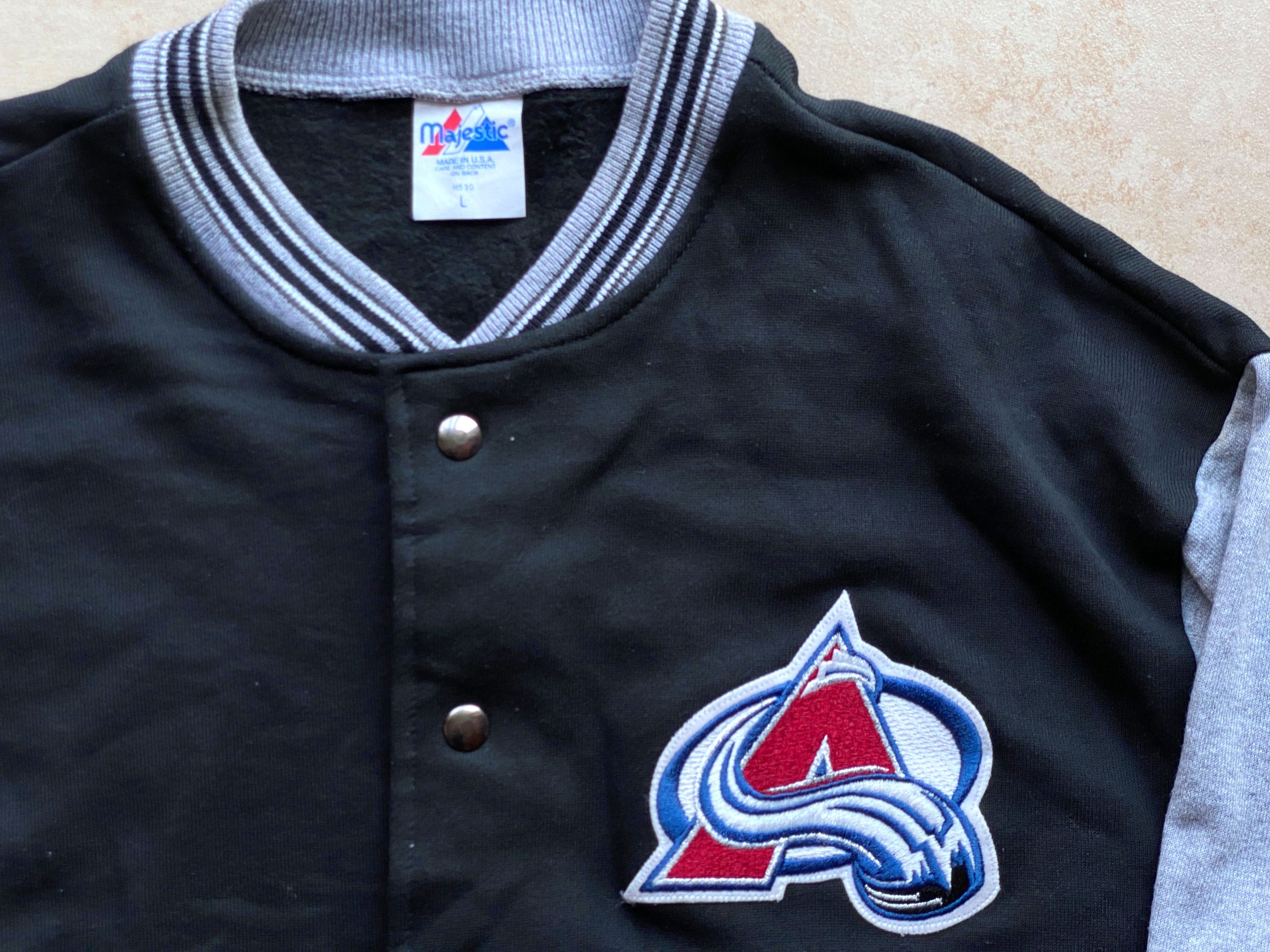 Starter Colorado Avalanche 90s MAJESTIC bomber L gray NHL hockey vtg Size US L / EU 52-54 / 3 - 2 Thumbnail