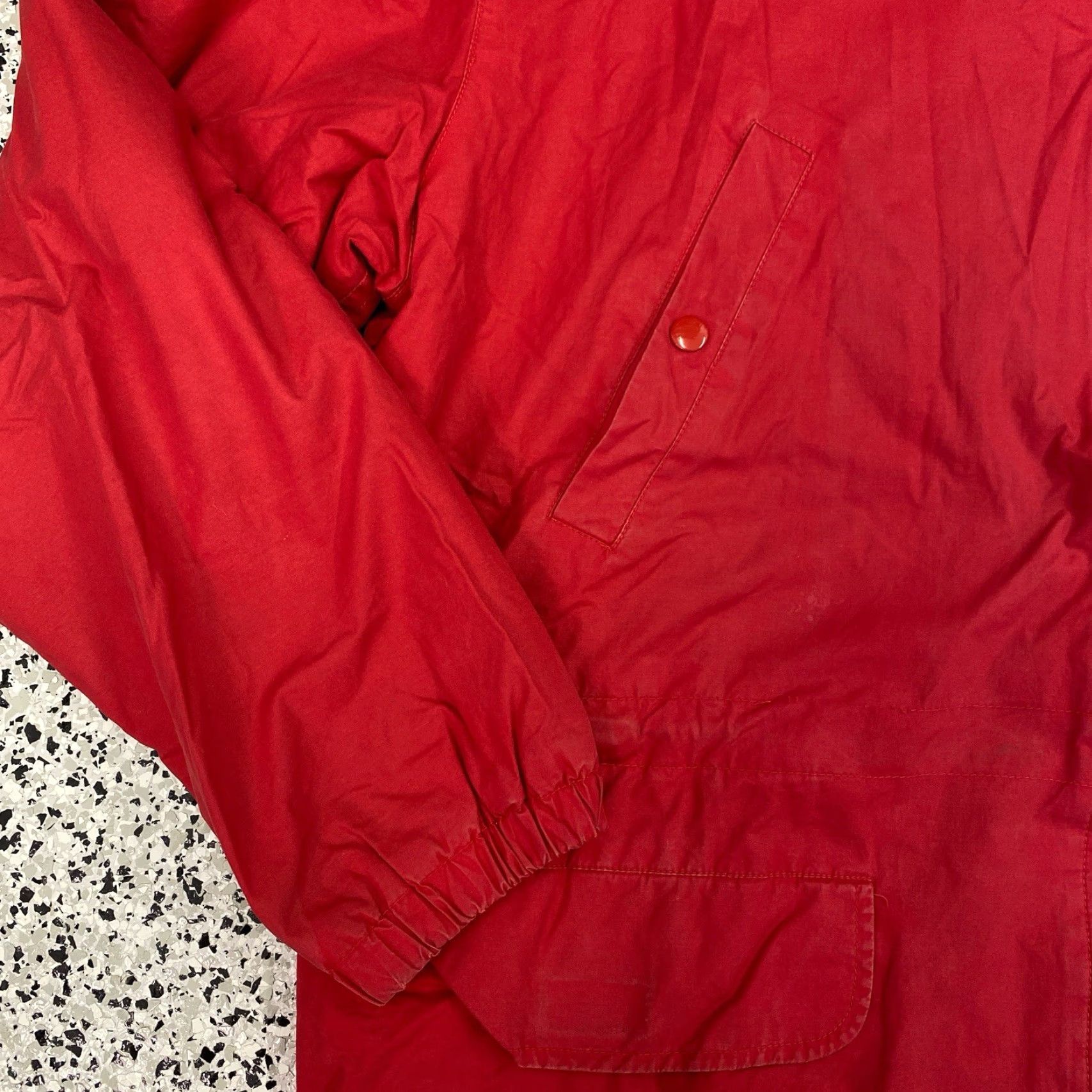 Polo Ralph Lauren VINTAGE Polo Ralph Lauren Parka Jacket Fleece Lined Outdoor Red Large Parka Mens Jacket Size US L / EU 52-54 / 3 - 2 Thumbnail