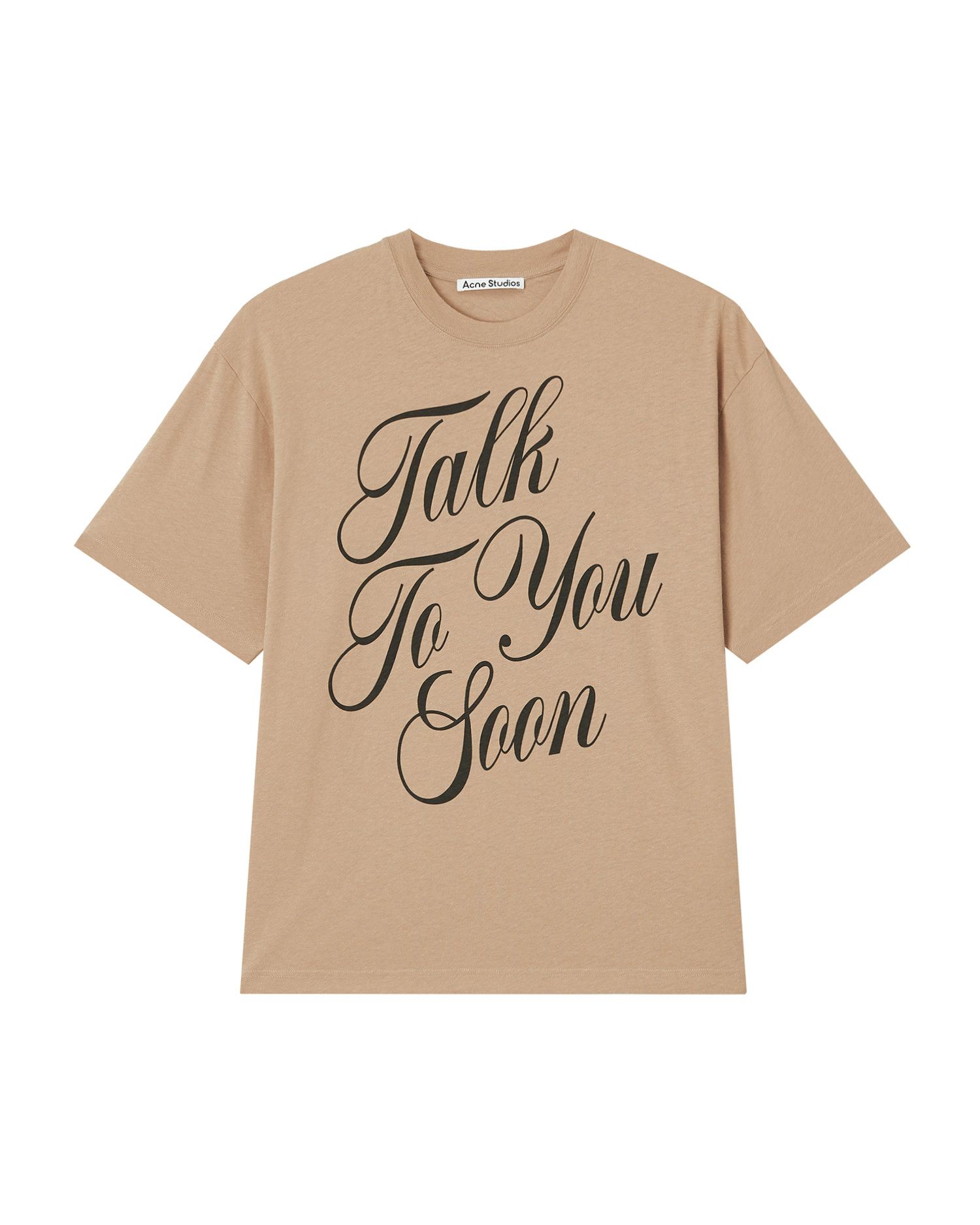 Acne Studios Acne Studios Letter Printed Short Sleeve T-Shirt Size US M / EU 48-50 / 2 - 1 Thumbnail