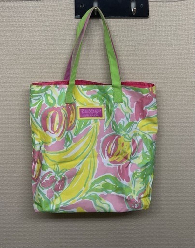 Lilly Pulitzer Lilly Pulitzer for Estee Lauder Women Size L Tote Beach Bag Size ONE SIZE - 1 Thumbnail