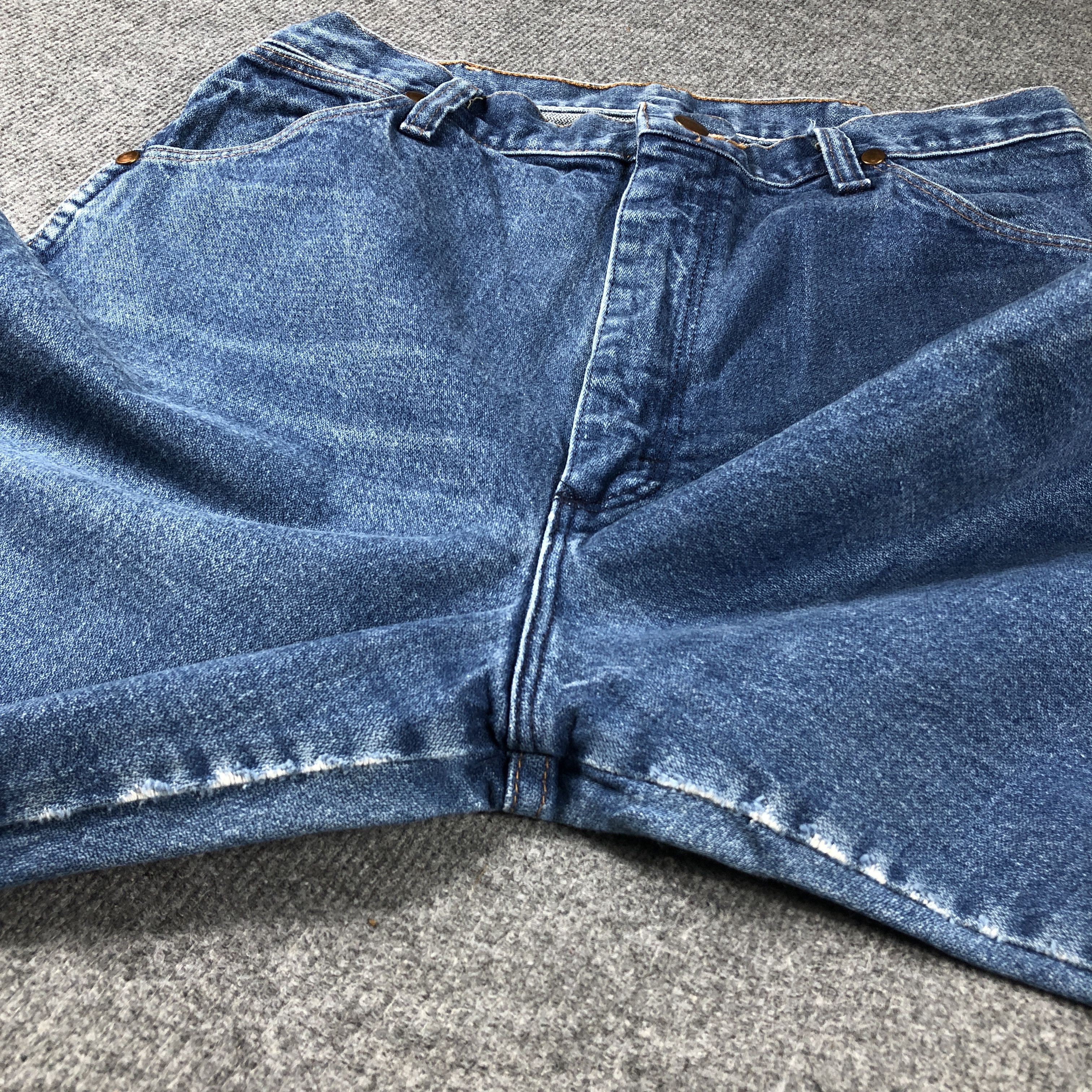Vintage × Wrangler Vintage Wrangler Light Blue Wash Jeans L673 Size US 32 / EU 48 - 7 Thumbnail