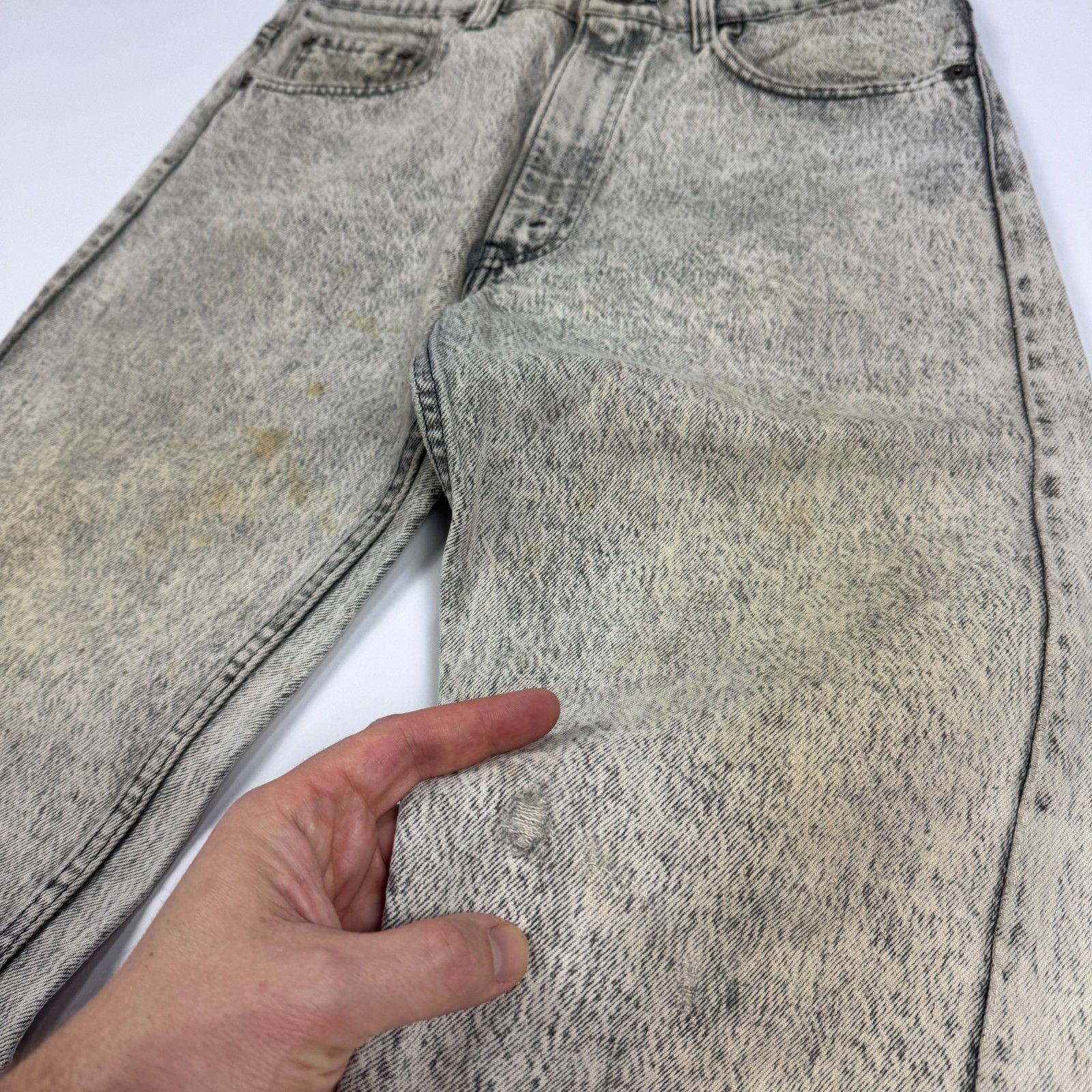 Levi's Vtg Levi's 505 Acid Wash USA Distressed Jeans 32 Size US 32 / EU 48 - 5 Thumbnail