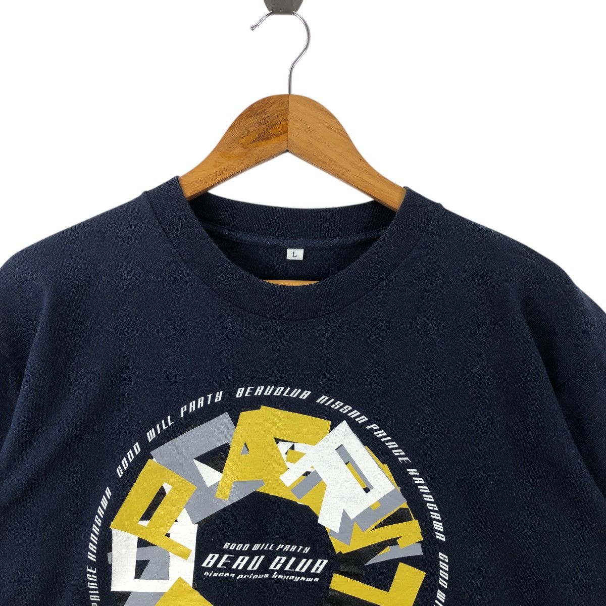 Japanese Brand × Vintage Vintage Good Will Party Beau Club Tee Shirt Big Logo Size US L / EU 52-54 / 3 - 2 Thumbnail