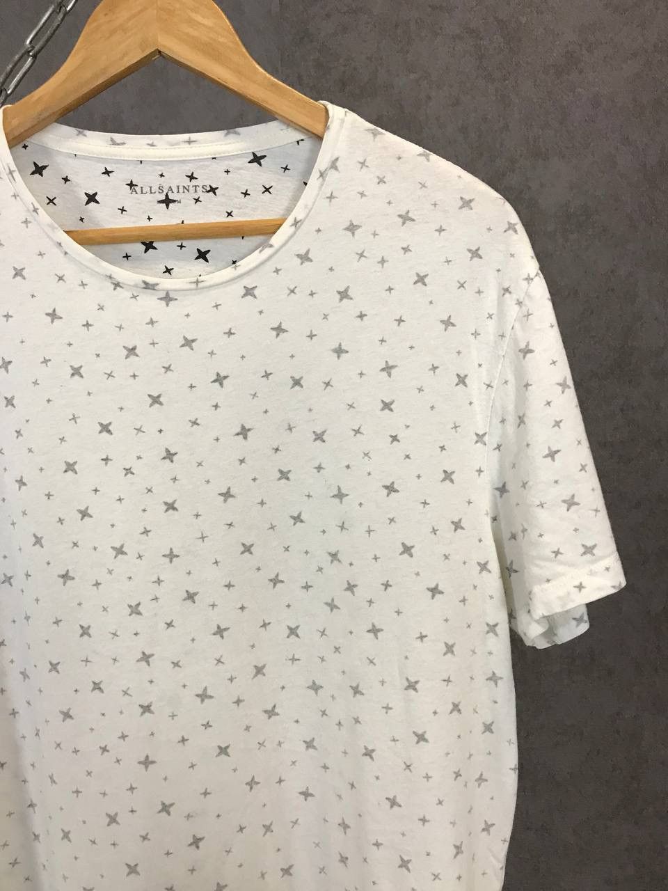 Allsaints Allsaints art monogram tee Size US M / EU 48-50 / 2 - 2 Thumbnail