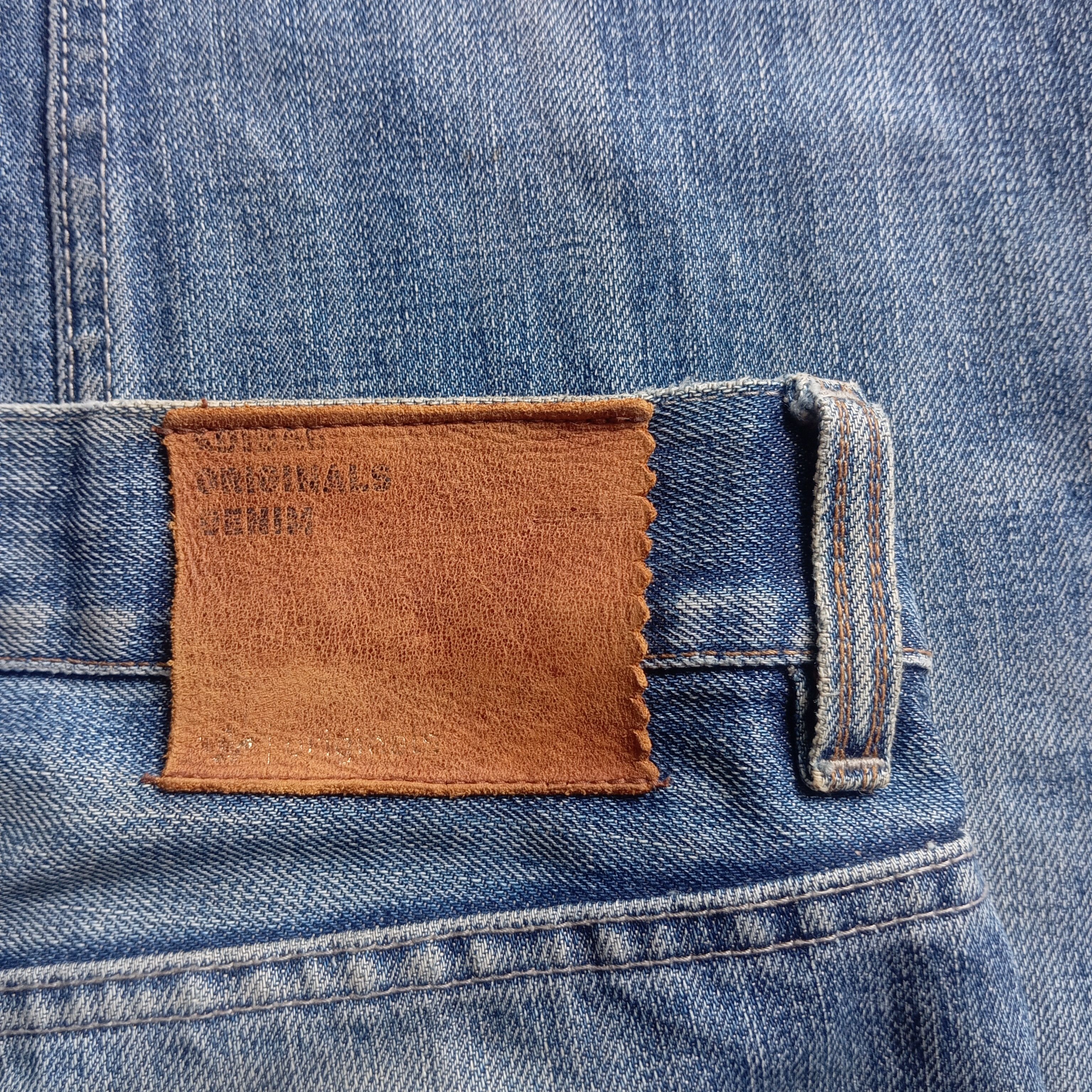 Adidas Adidas conductor distressed denim selvedge trousers Size US 30 / EU 46 - 12 Thumbnail