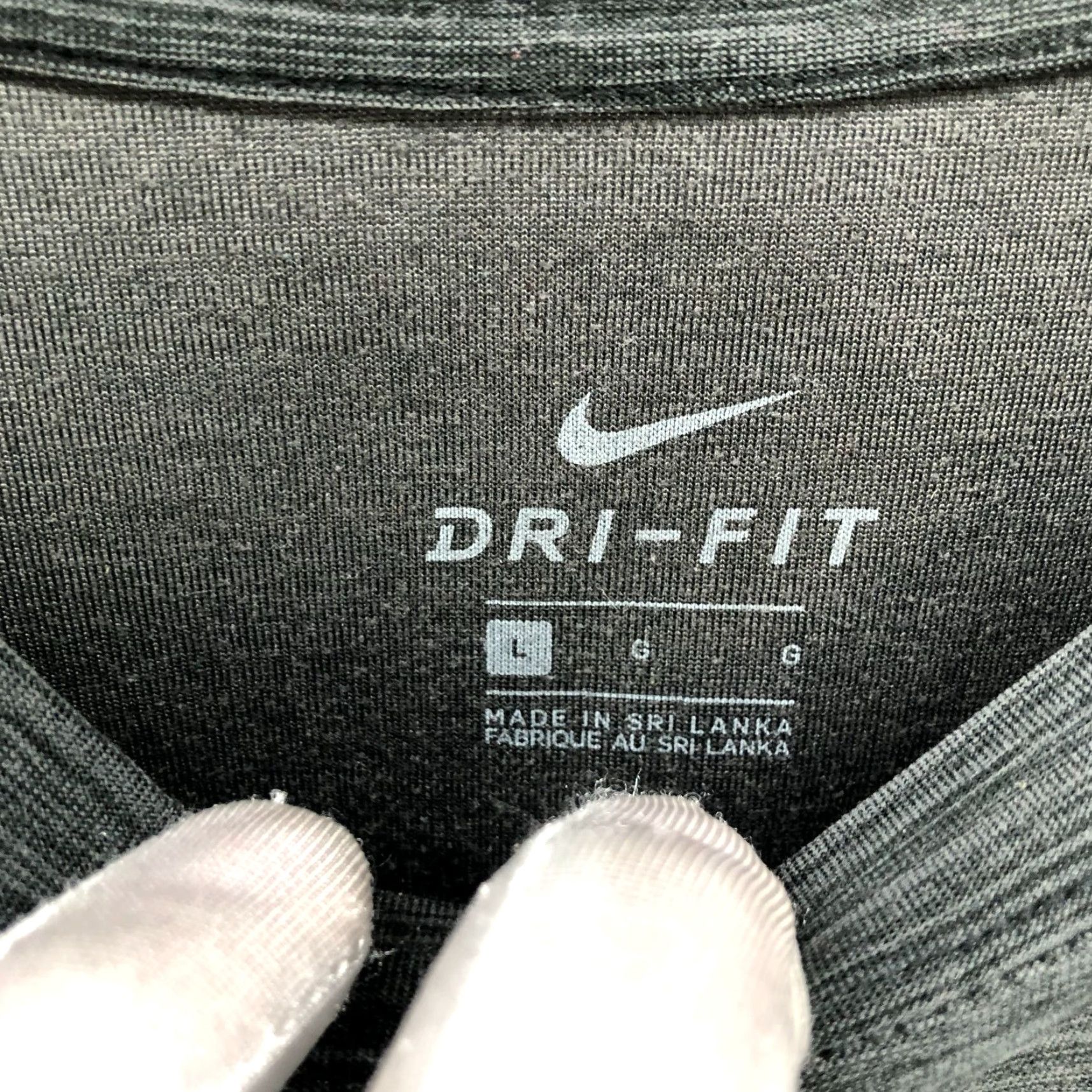 Nike Nike Dri-Fit T Shirt Mens L Short Sleeve Crewneck Dark Gray Heather Active Nike Dri-Fit Shirt Mens L Short Sleeve Crewneck Dark Gray Heather Active Size US L / EU 52-54 / 3 - 5 Thumbnail