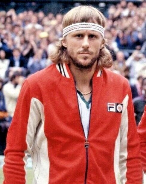 Fila 🔥80s FILA BJORN BORG TRACK TOP JACKET Size US M / EU 48-50 / 2 - 16 Thumbnail