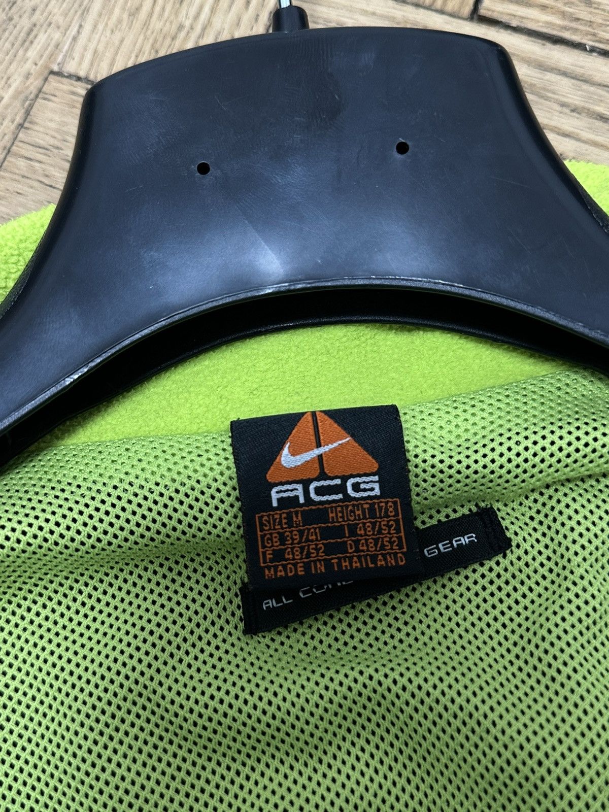 Nike × Nike ACG × Vintage ACG Black Fleece Jacket Size M Size US M / EU 48-50 / 2 - 8 Thumbnail