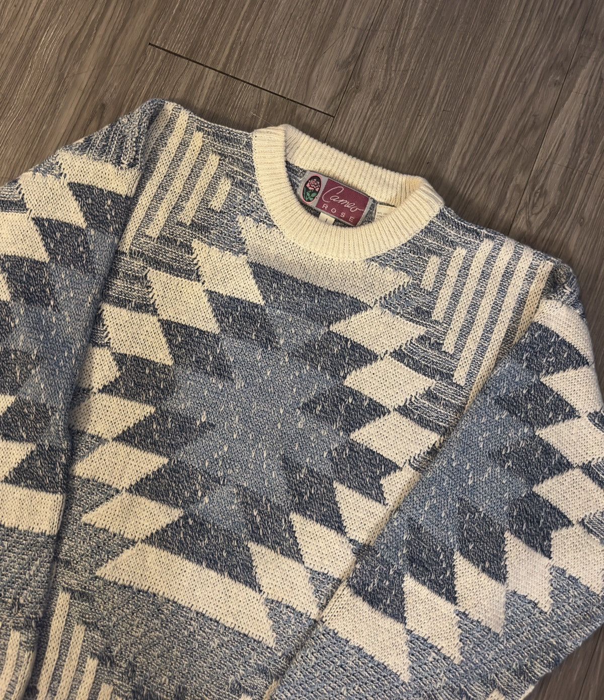 Other Vintage knitted sweater Size L / US 10 / IT 46 - 3 Thumbnail