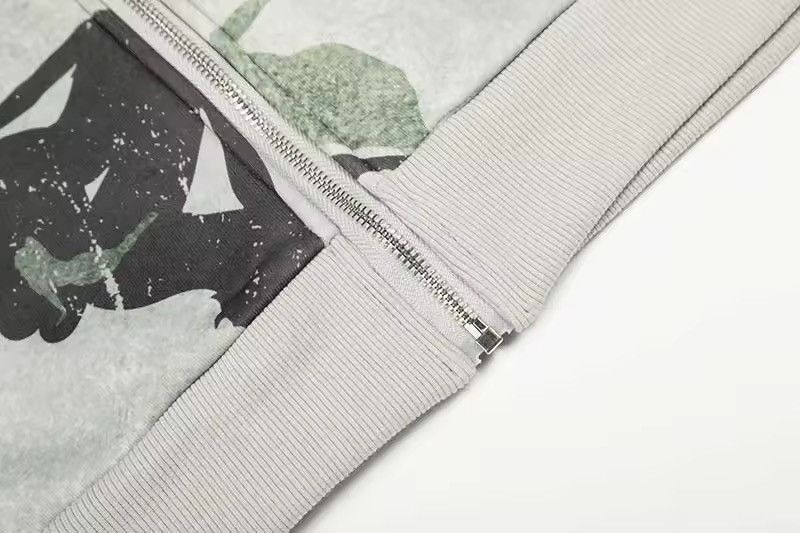 Other Streetwear Camouflage Zipper Designer Girl Print Hoodie Size US L / EU 52-54 / 3 - 7 Thumbnail