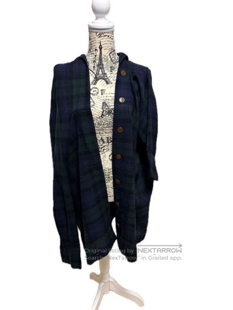 Vivienne Westwood Vivienne Westwood Plaid Asymmetrical Wool Shirt Jacket Size US M / EU 48-50 / 2 - 5 Thumbnail
