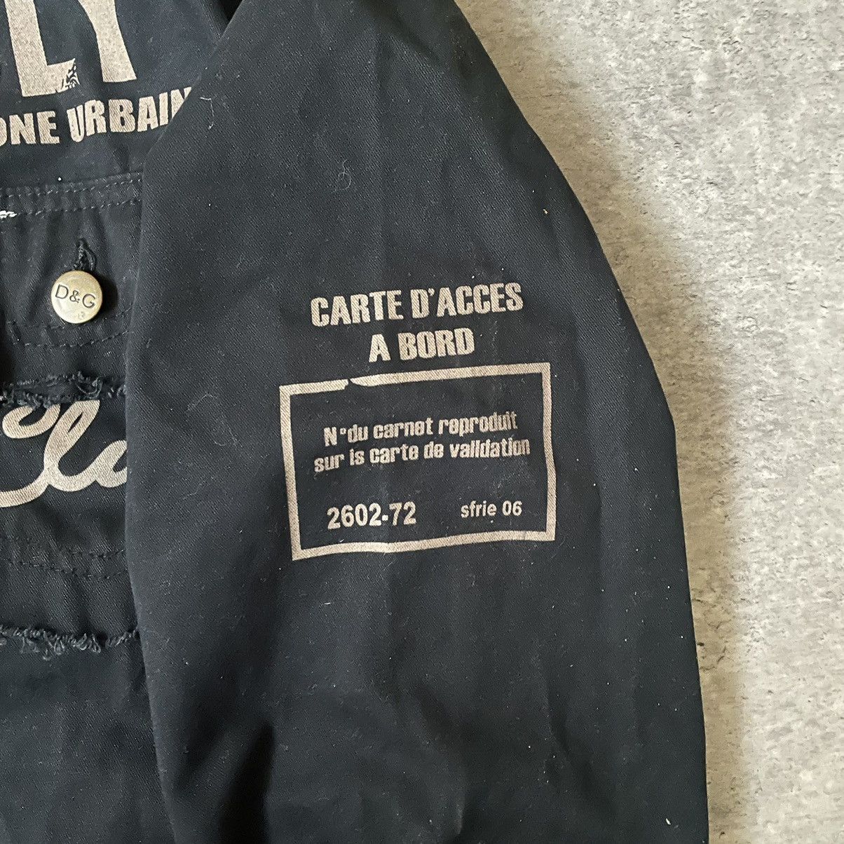 Dolce & Gabbana × Vintage Vintage Dolce&Gabbana Denim Jacket Big Logo Size US S / EU 44-46 / 1 - 5 Thumbnail