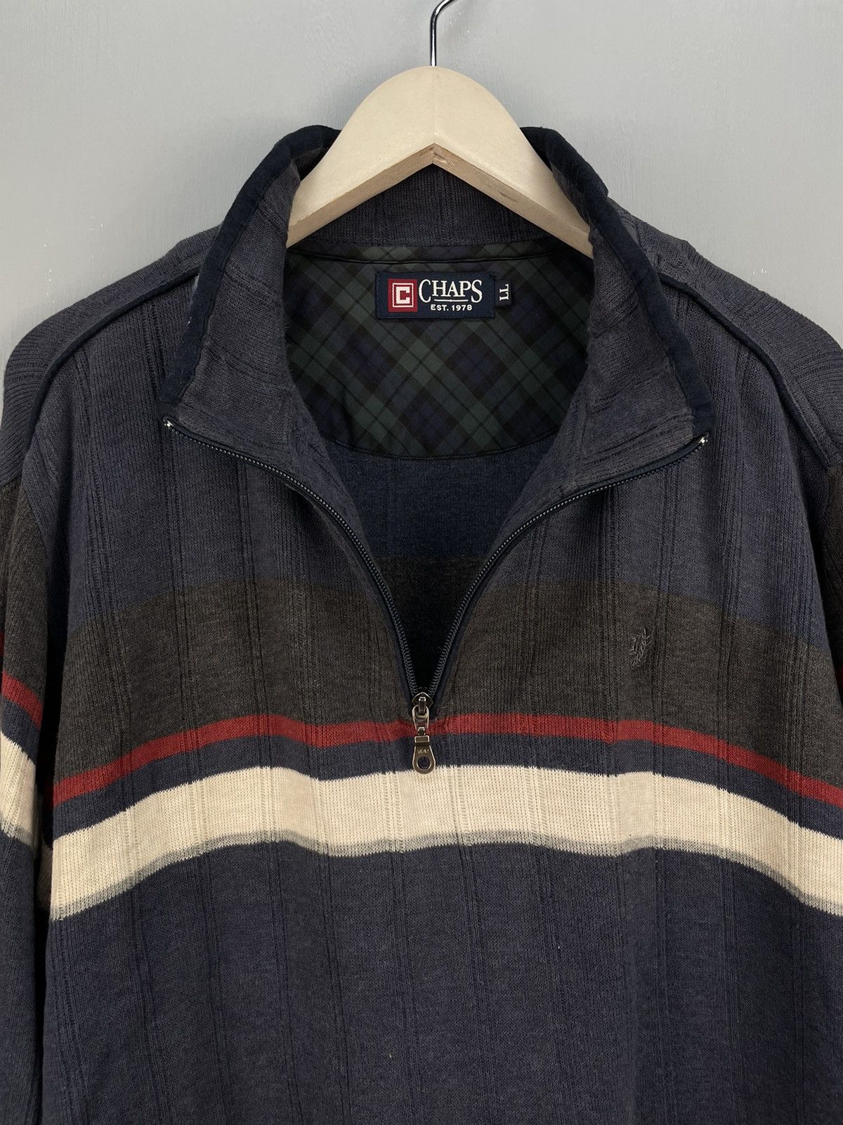 Chaps Vintage Chaps half zip sweatshirt Size US XL / EU 56 / 4 - 5 Thumbnail