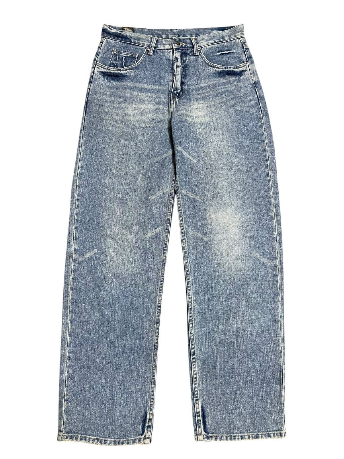 Dickies Vintage Dickies Fort Worth USA Blue Fade Wash Loose Straight Size US 32 / EU 48 - 1 Thumbnail