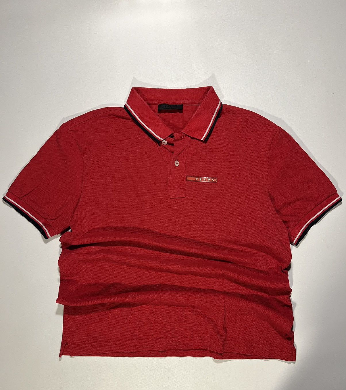 Prada × Vintage PRADA polo Size US M / EU 48-50 / 2 - 1 Thumbnail
