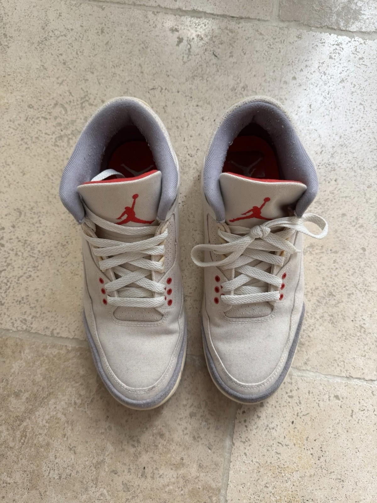 Jordan Brand Air Jordan 3 Retro SE 'Muslin' Size UK 7 GOOD CONDITION Size US 8 / EU 41 - 5 Thumbnail
