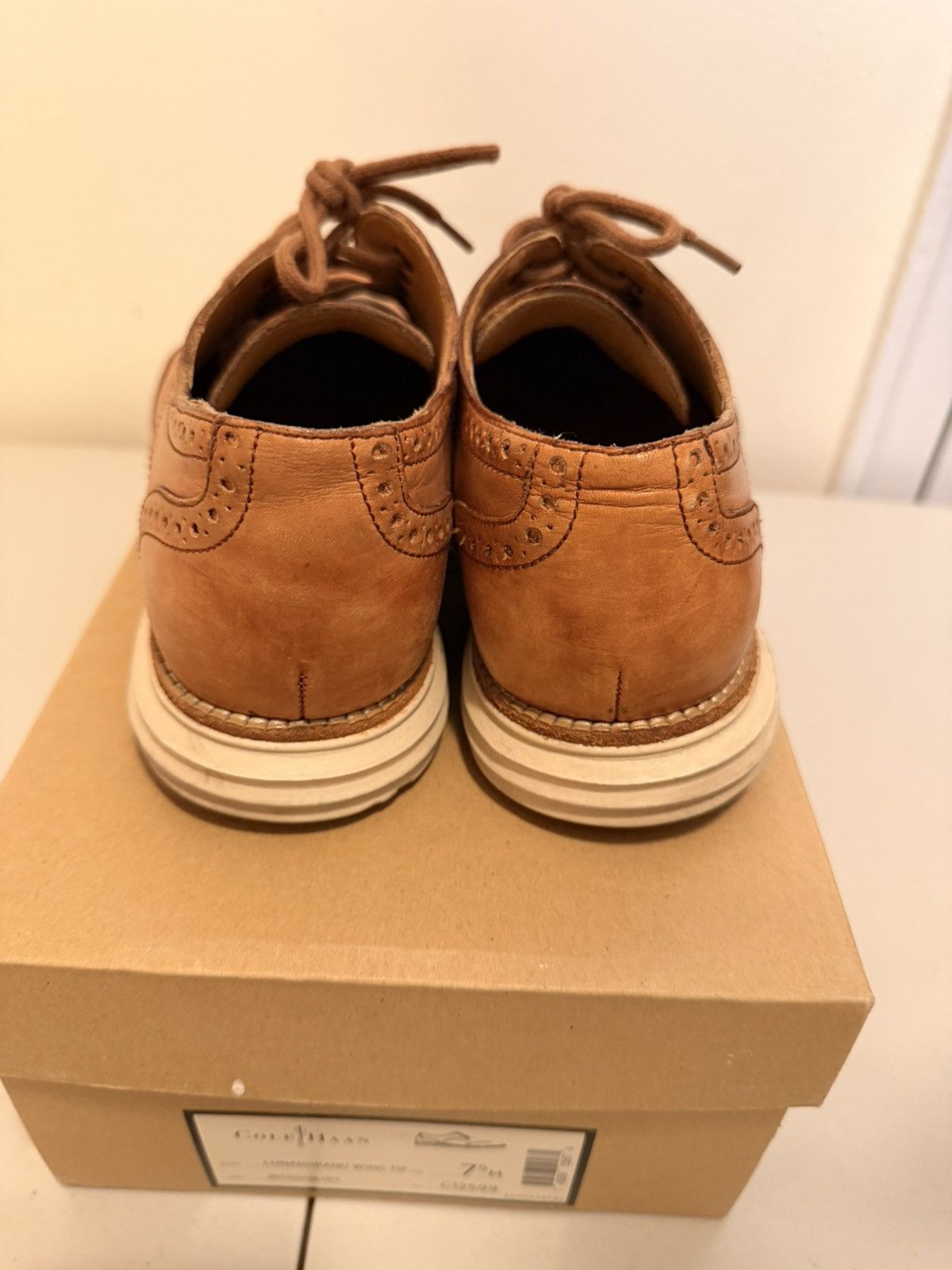 Cole Haan Cole Haan Lunargrand Wing Tip Woodbury size 7.5 Men Size US 7.5 / EU 40-41 - 4 Thumbnail