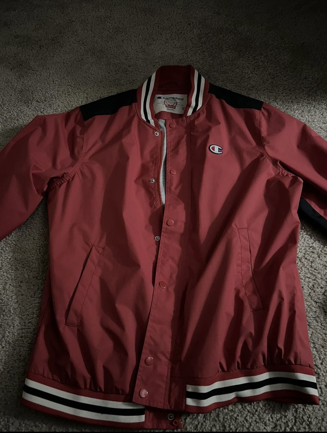 Supreme x Champion varsity Jacket