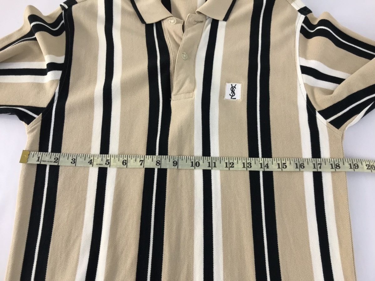 Designer × Yves Saint Laurent Vintage YvesSaintlaurent Pour Homme Design Striped Style Size US M / EU 48-50 / 2 - 9 Thumbnail