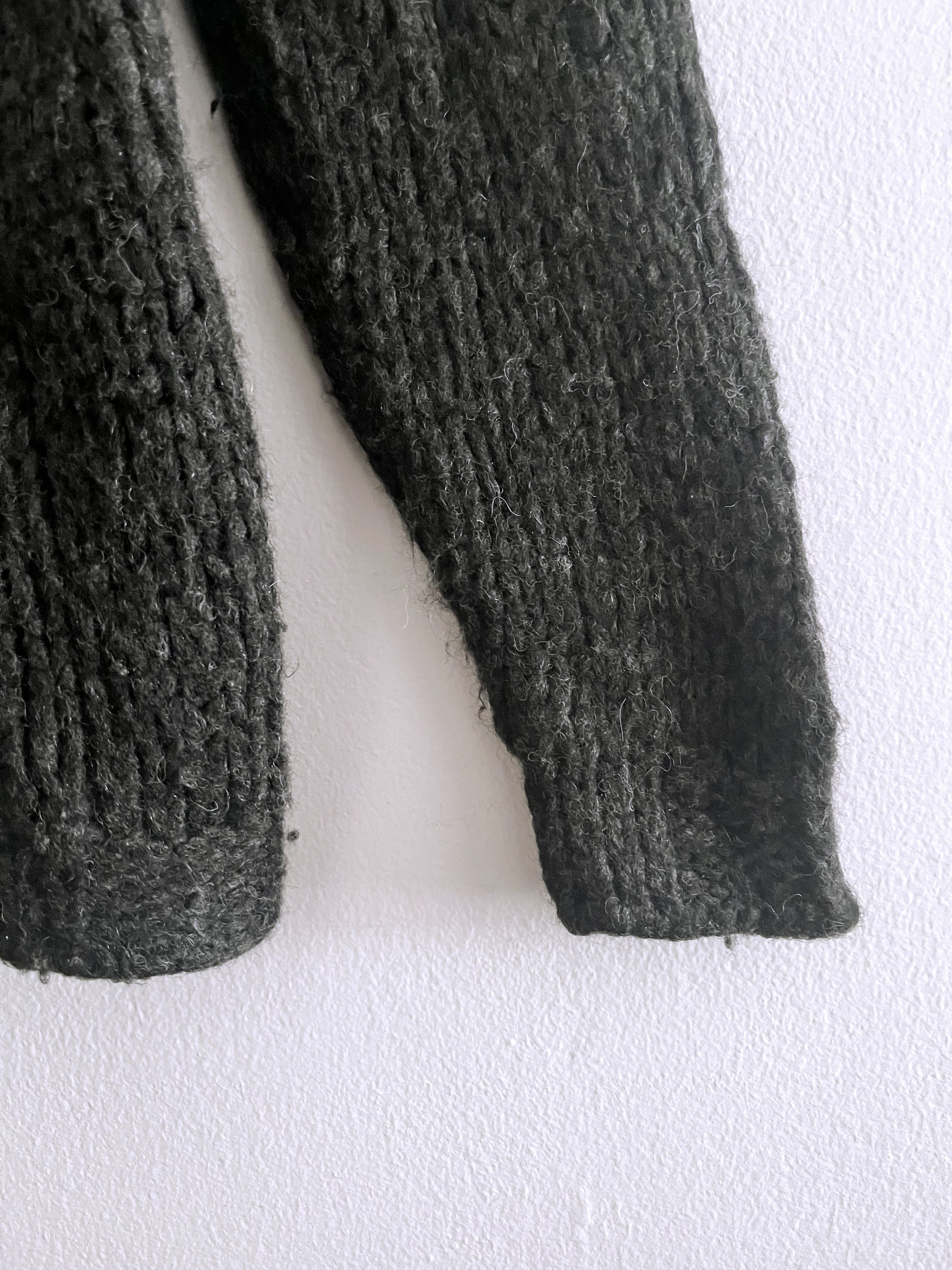 Isabel Benenato superfine alpaca knit sweater/ asymmetrical hem Size US S / EU 44-46 / 1 - 10 Thumbnail