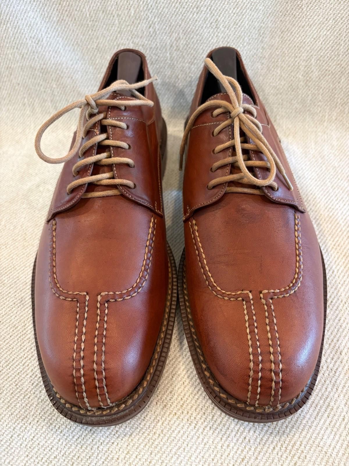 Cole Haan Cole Haan Country 7250 Brown Leather Split Toe Shoes 9 D Size US 9 / EU 42 - 2 Thumbnail