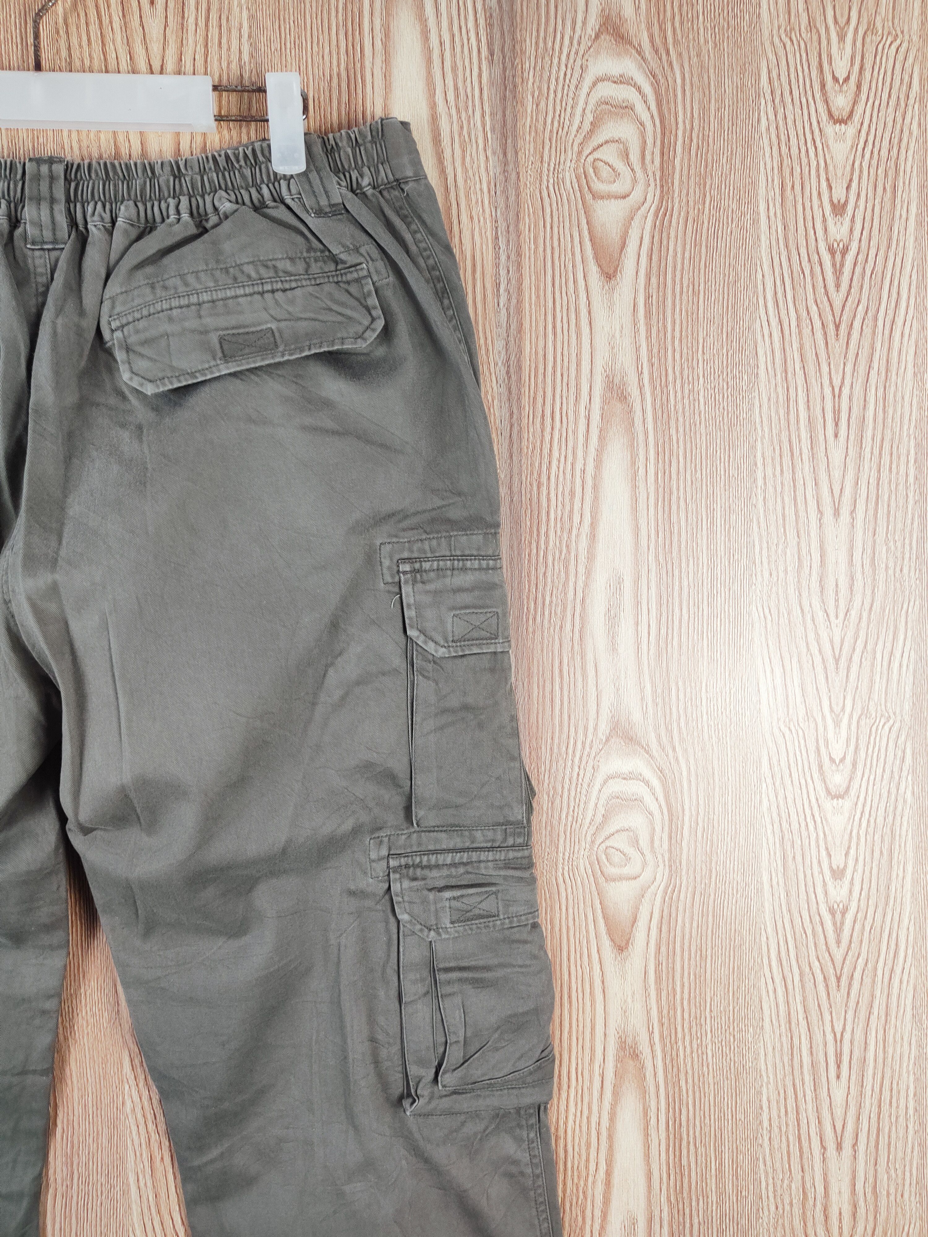 Japanese Brand Japan utility Olive Multipocket Tactical Cargo Pants #W079 Size US 33 - 10 Thumbnail