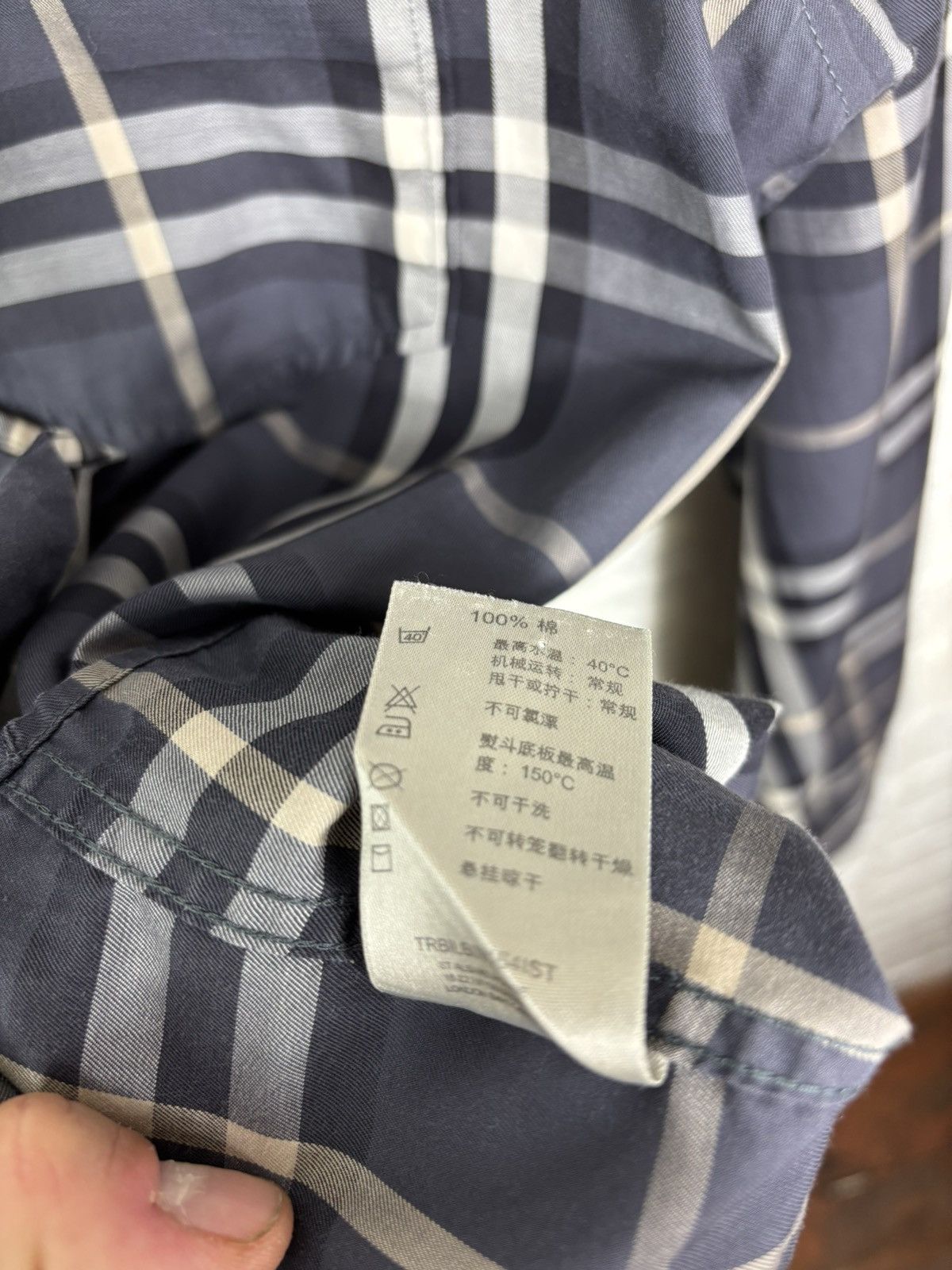 Burberry Burberry London Nova Check Long Sleeve Shirt Size M Size US M / EU 48-50 / 2 - 11 Thumbnail