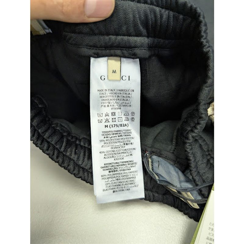 Gucci o1rshd1 Q:2 / Technical Jersey Basketball Shorts in Black Size US 32 / EU 48 - 15 Thumbnail