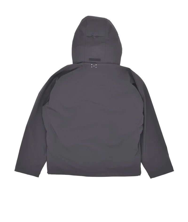 POP TRADING COMPANY SHELL JACKET CHARCOAL