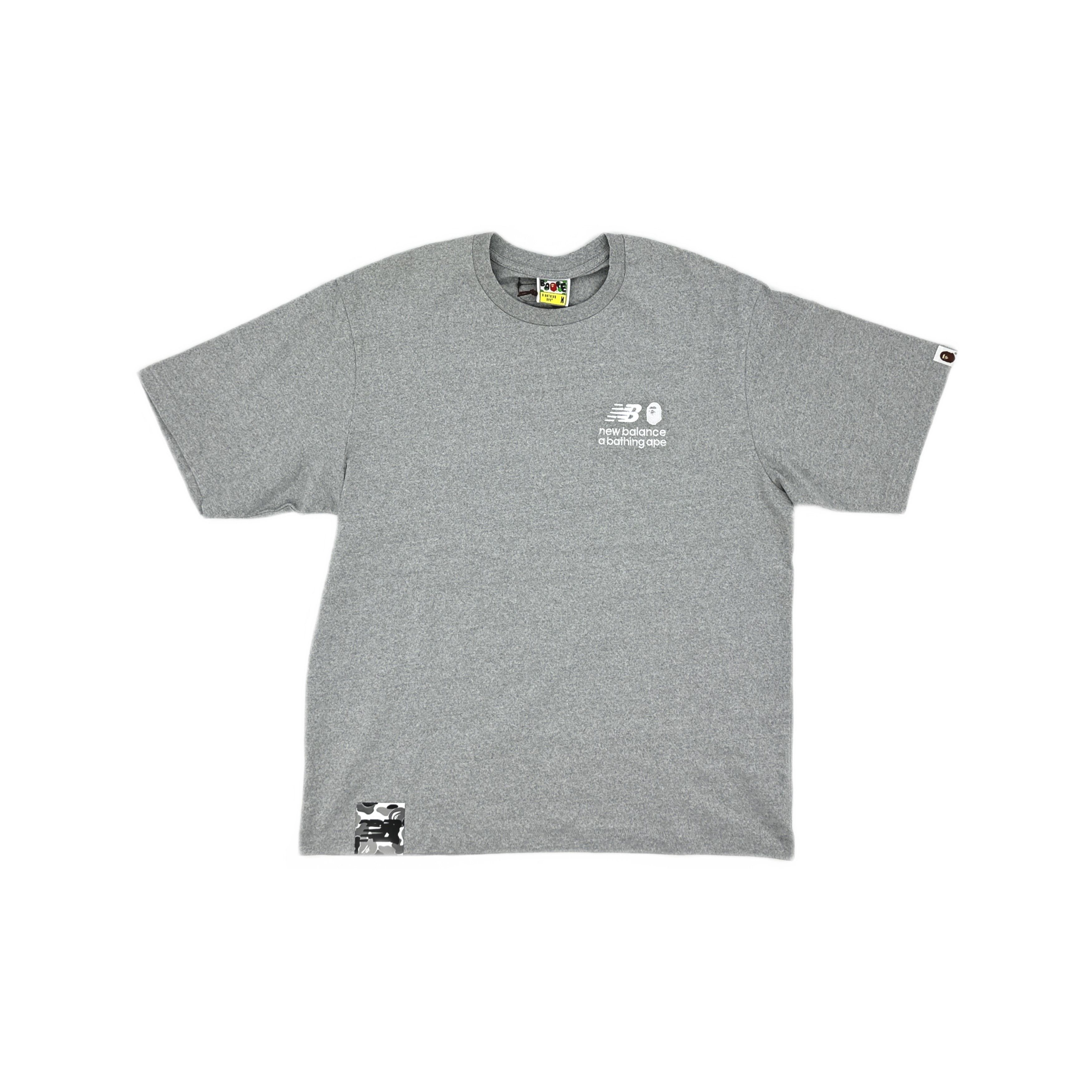 Bape A Bathing Ape x New Balance Camo Logo T-Shirt Size M Size US M / EU 48-50 / 2 - 1 Thumbnail