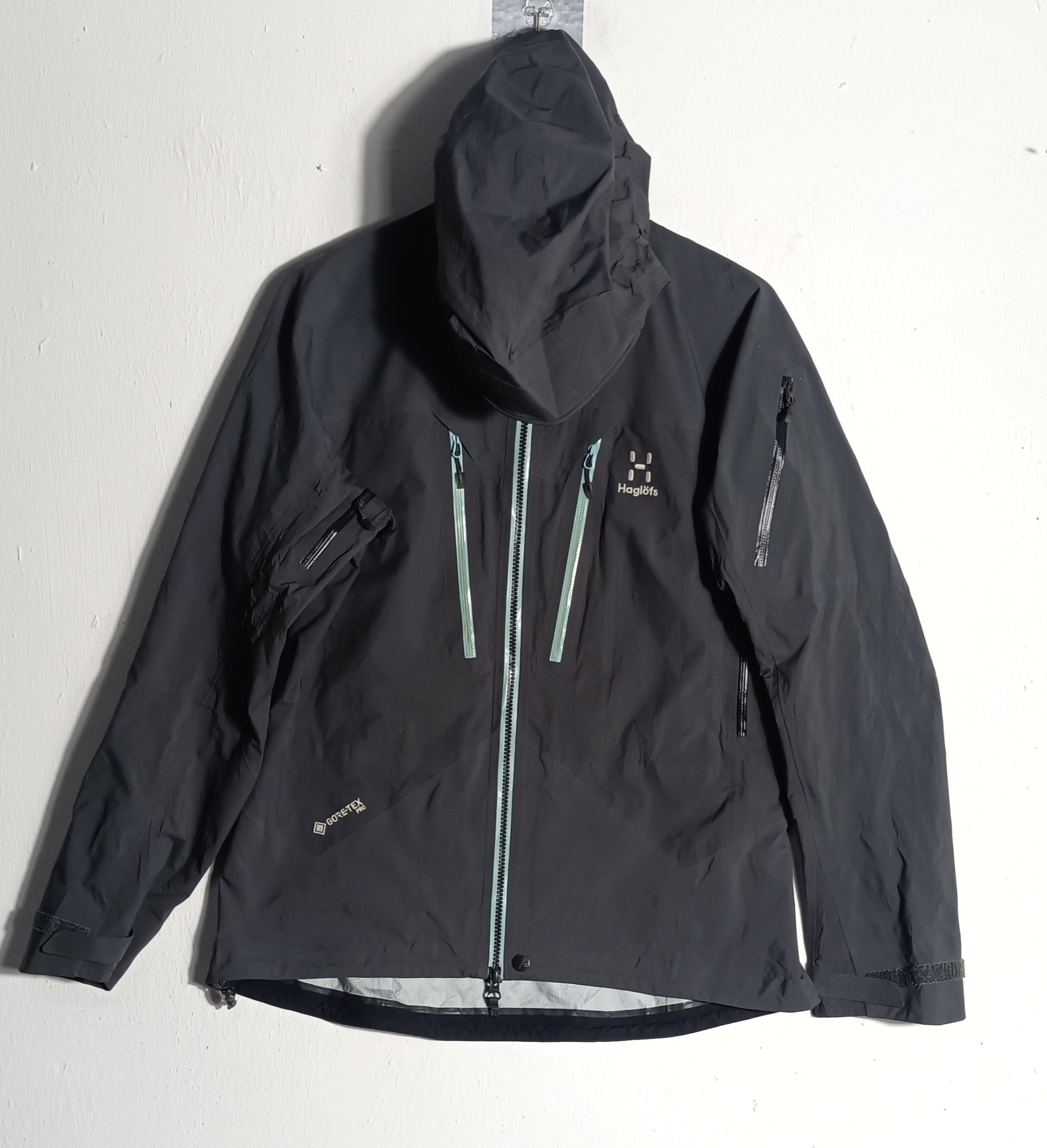 Goretex × Haglofs Spitz Jacket Women Magnetite Size M / US 6-8 / IT 42-44 - 1 Thumbnail