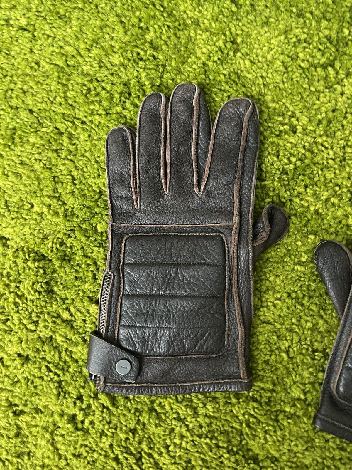 Gucci × Tom Ford Gucci archive real leather gloves Size 32 - 9 Thumbnail