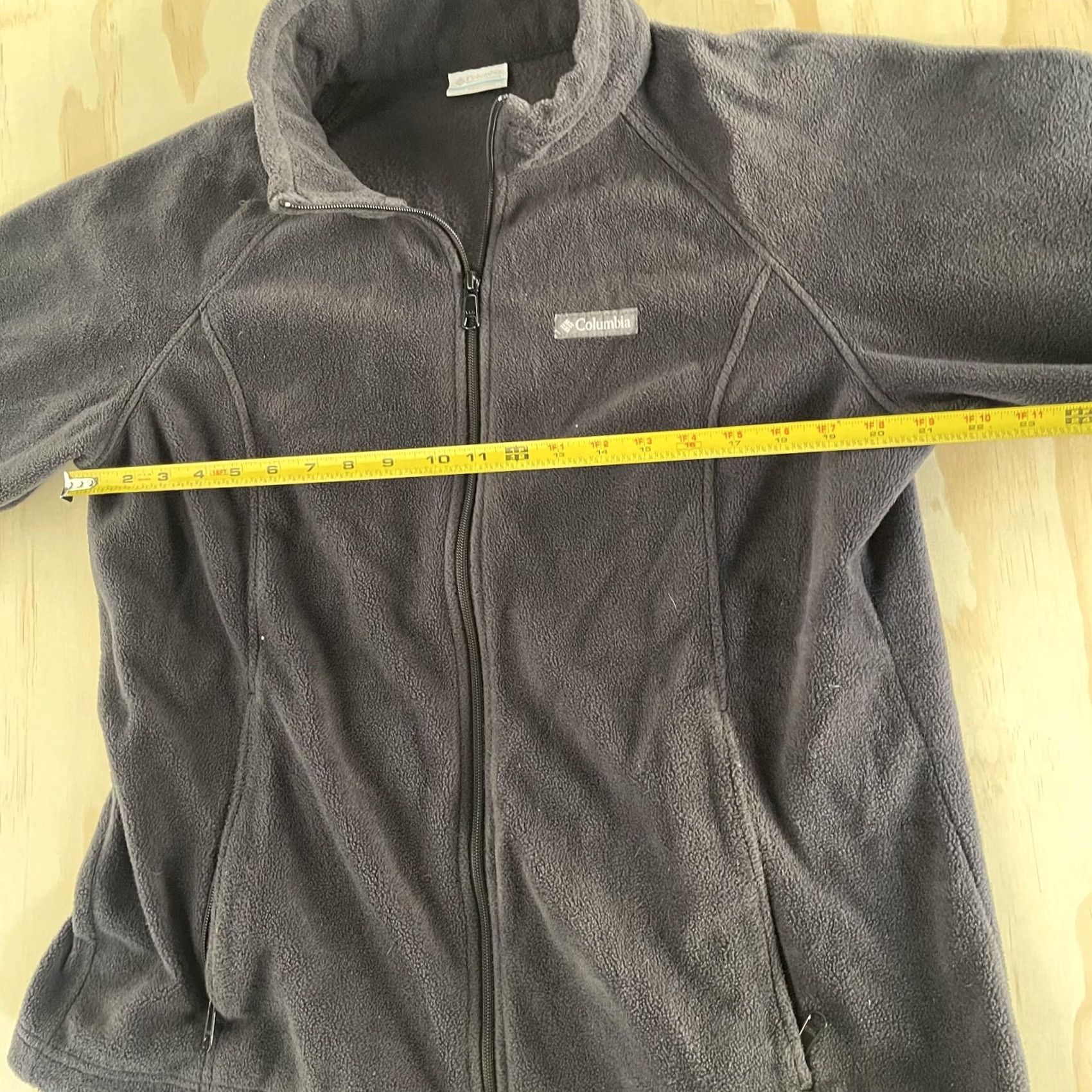 Vintage Columbia Fleece Jacket Womens 1X Gray Full Zip Pockets Soft Cozy Casual Outdoor Size XL / US 12-14 / IT 48-50 - 6 Thumbnail