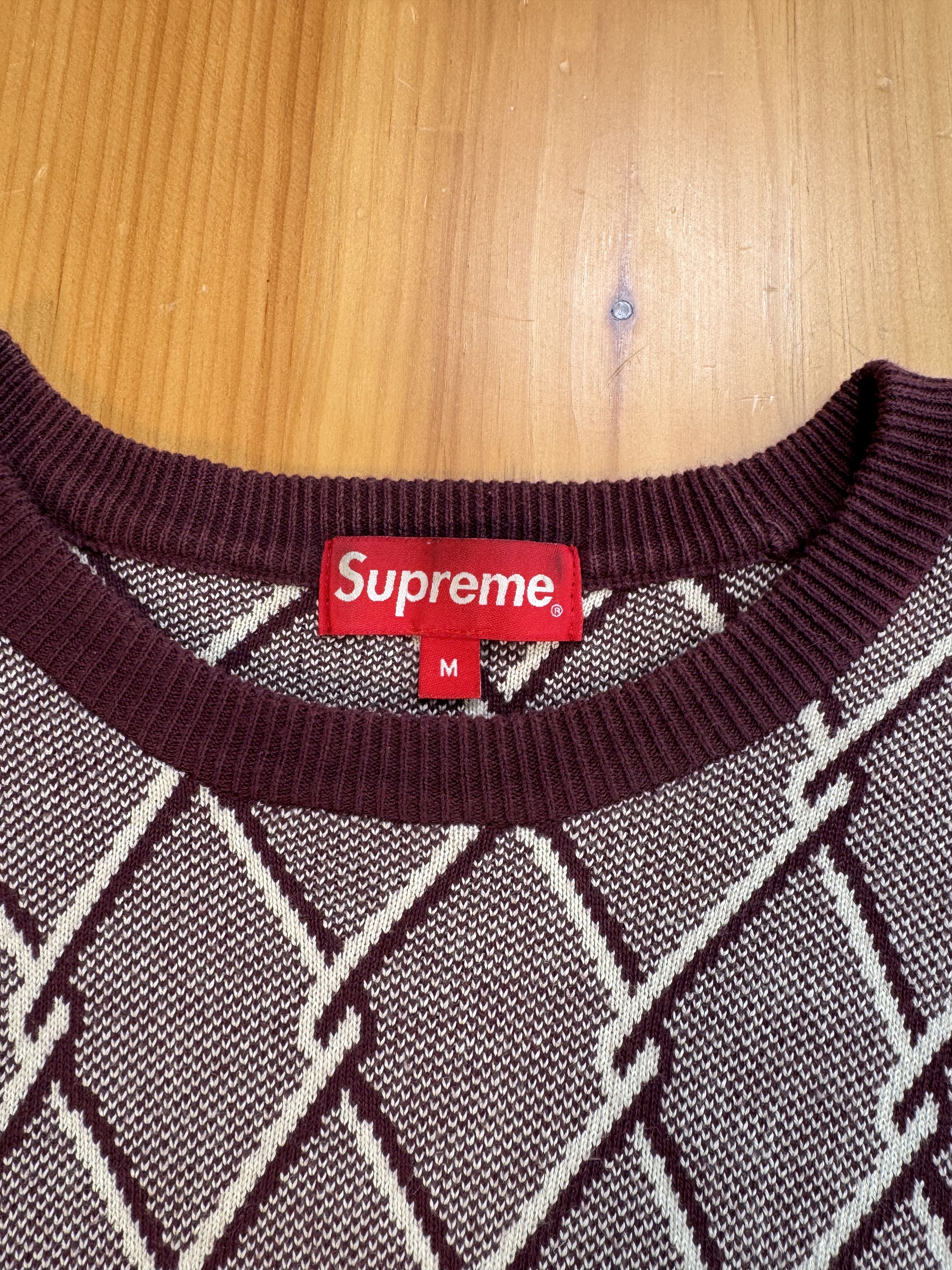 Supreme Supreme FW14 Chain Link Fence Sweater Size US M / EU 48-50 / 2 - 4 Thumbnail