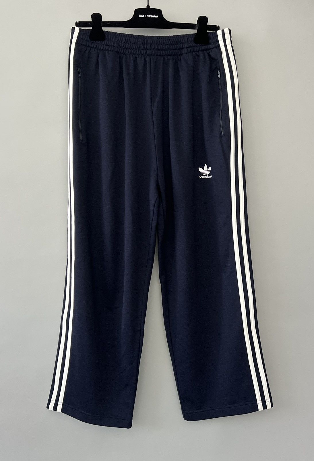 Adidas × Balenciaga 🍎RARE FIND 1.2K VALUE🍎 x Adidas Baggy Jersey Sweatpants Size US 32 / EU 48 - 1 Thumbnail